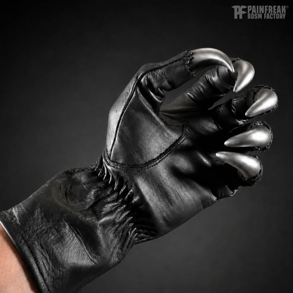 The Ultimate Claw Gloves - Unisex Role-Playing Claw Gloves Made of Leather