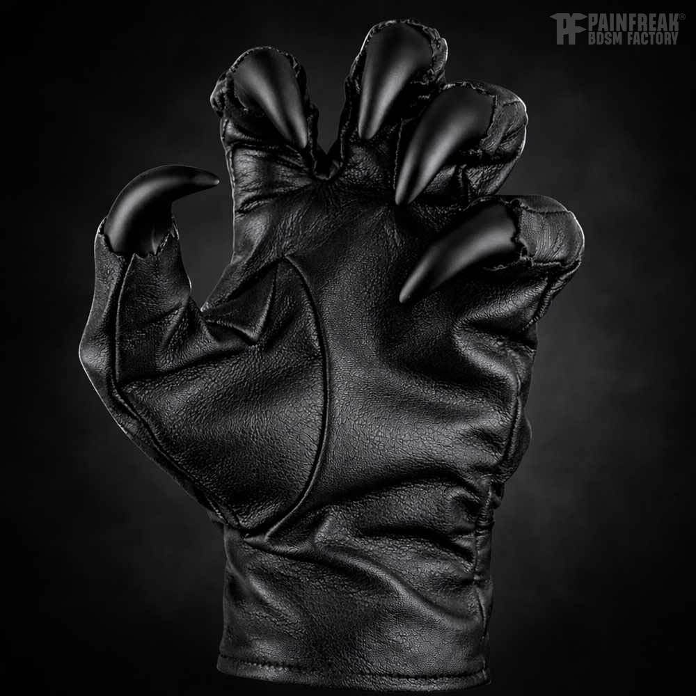 The Ultimate Claw Gloves - Rollenspiel Unisex Krallen Handschuhe aus Leder