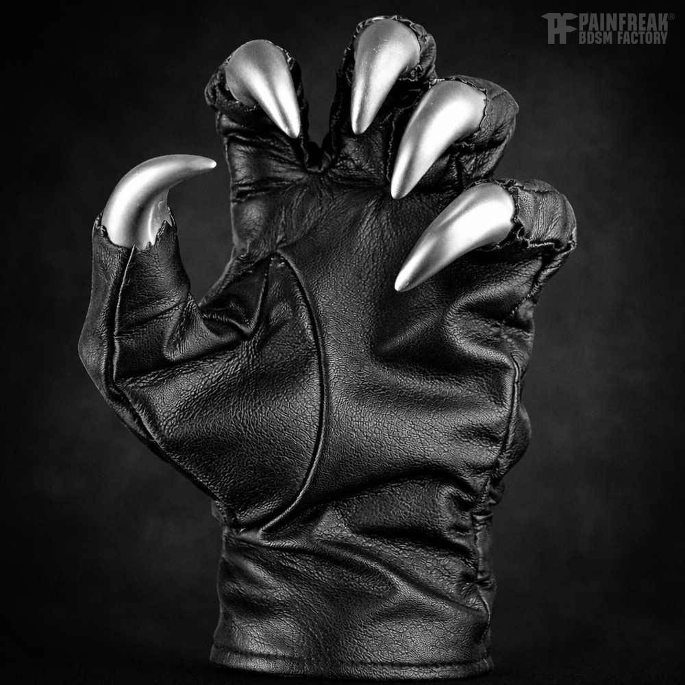 The Ultimate Claw Gloves - Rollenspiel Unisex Krallen Handschuhe aus Leder